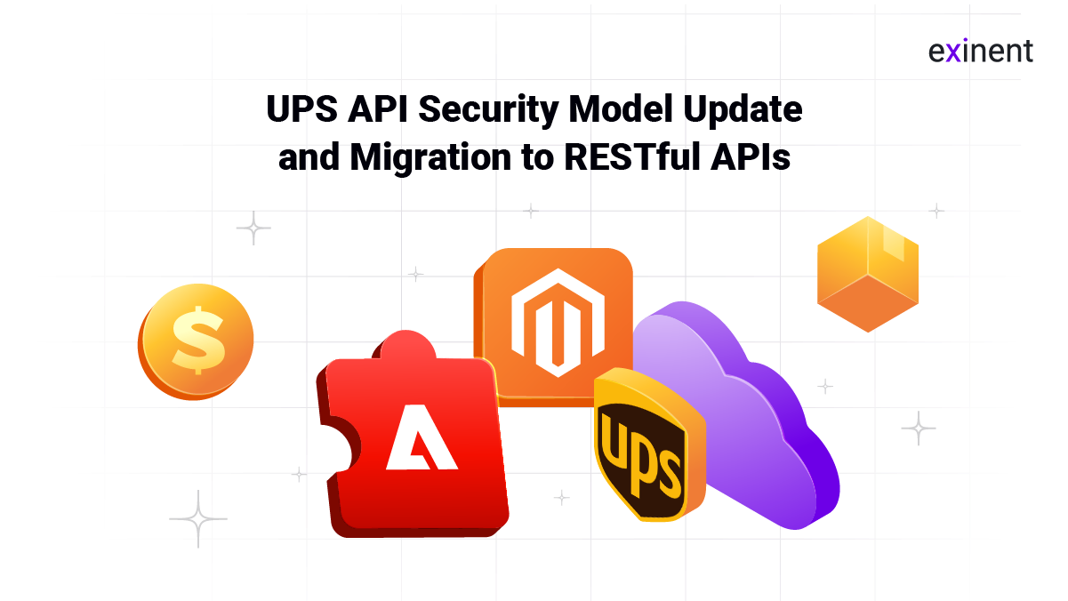 UPS Api security model update and migration to Restful APIs